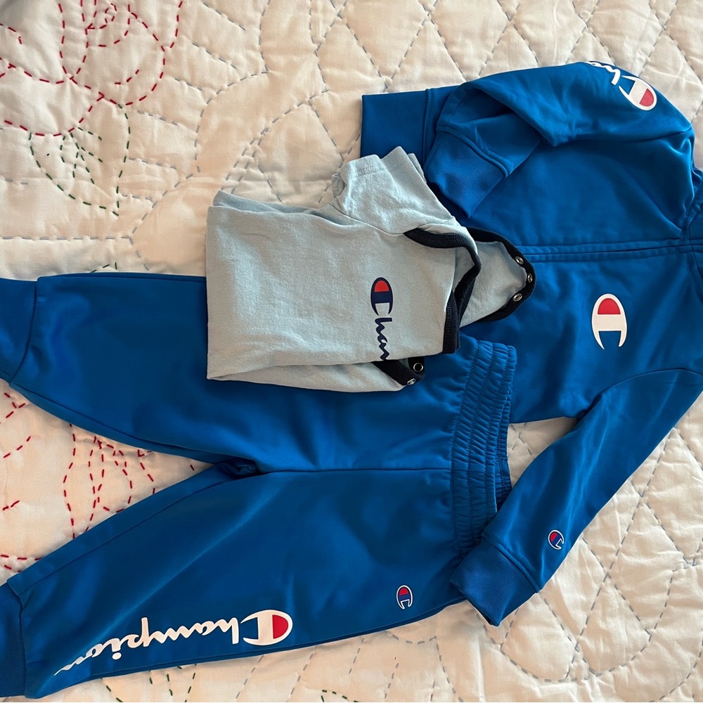 Champion Kids Blue Matching Set